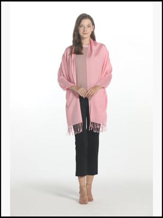 Sakkas Large Soft Silky Pashmina Shawl Wrap Scarf Stole in  Silky Soft Pashmina Shawl Wrap Stole Evening Wedding Gift Extra Wide